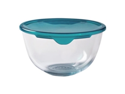 Lancheira Hermética Pyrex P&S Transparente Vidro de Borosilicato