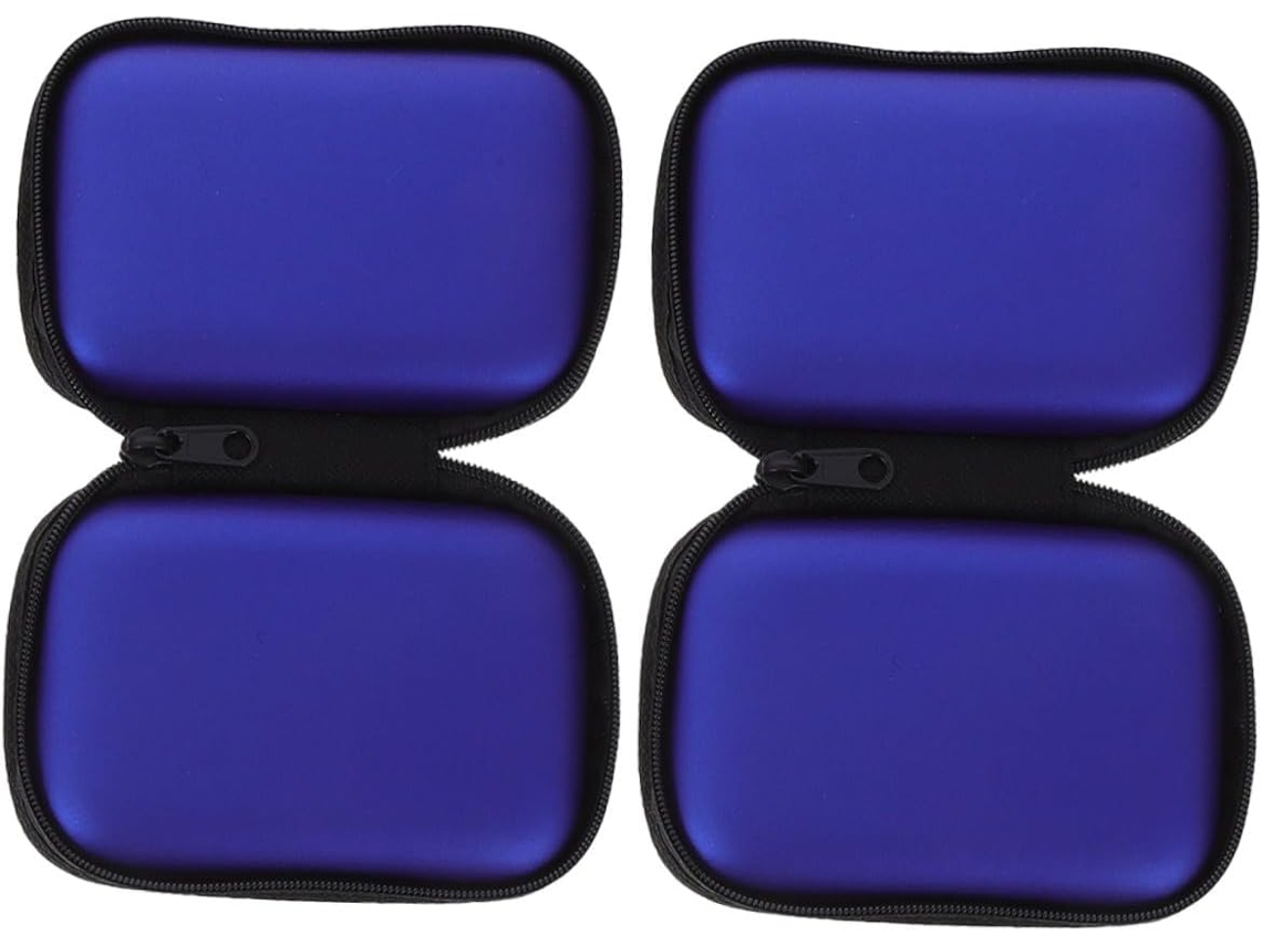 Organizador De Cabos De Viagem De 2 Peças, Estojo Compacto Para Fones De Ouvido, Bolsa Protetora Por Gokoco
