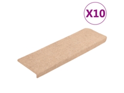 Carpet Stair Tread, Carpet Stair Treads Vidaxl Marrom Polipropileno (n/a)