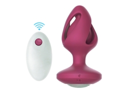 Vibrador Anal De Controle Remoto Com 10 Modos De Vibrao Para Adultos (rosa Vermelha) Yizhood