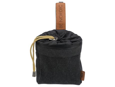 Bolsa Be Nordic P/ Snacks Ø 10X14 Cm Preto