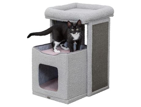 Junior Arranhador Carlita Cinza/Lilas 63 Cm