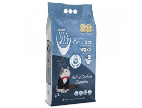 VANCAT Areia com Grânulos de Carvão Ativado para Gato 10 L 8.5 kg