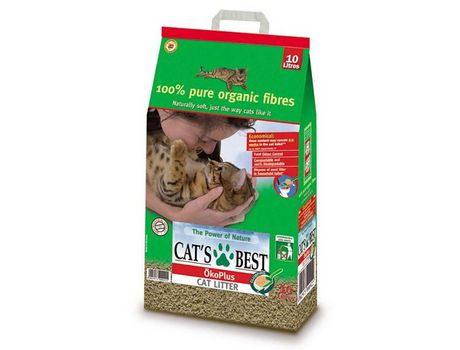 Cats Best Oko-Plus Litter Aglomerante 17,2 kg 40 Lt