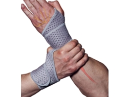 Pacote Com 2 Bandagens E Suportes Para Pulso Para Esportes Slowmoose