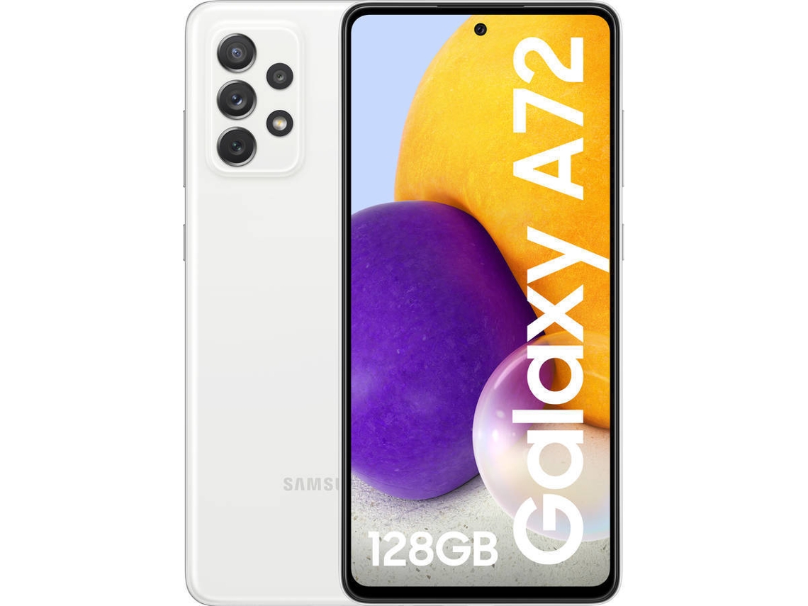 Smartphone SAMSUNG Galaxy A72 (Outlet Grade A - 6.7'' - 6 GB - 128 GB - Branco)