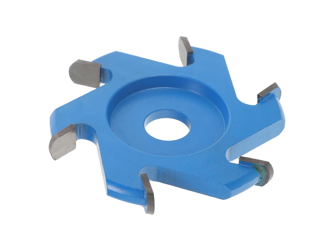 Disco De Entalhe Em Madeira Six Power Com Encaixe Angular E Furo 16mm