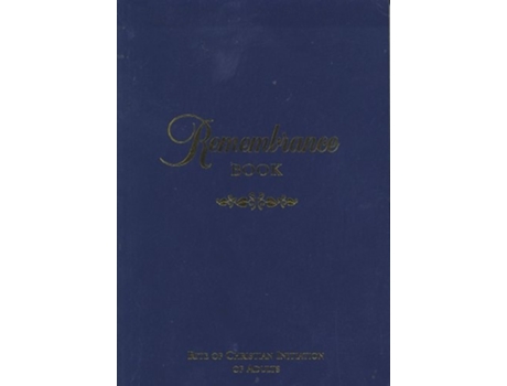 Livro Remembrance Book de Carol Gura e Bob Duggan (Inglês)
