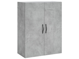 Armário de Parede Derivados Madeira Cinzento Cimento MAISON EXCLUSIVE (69,5x34x90 cm)