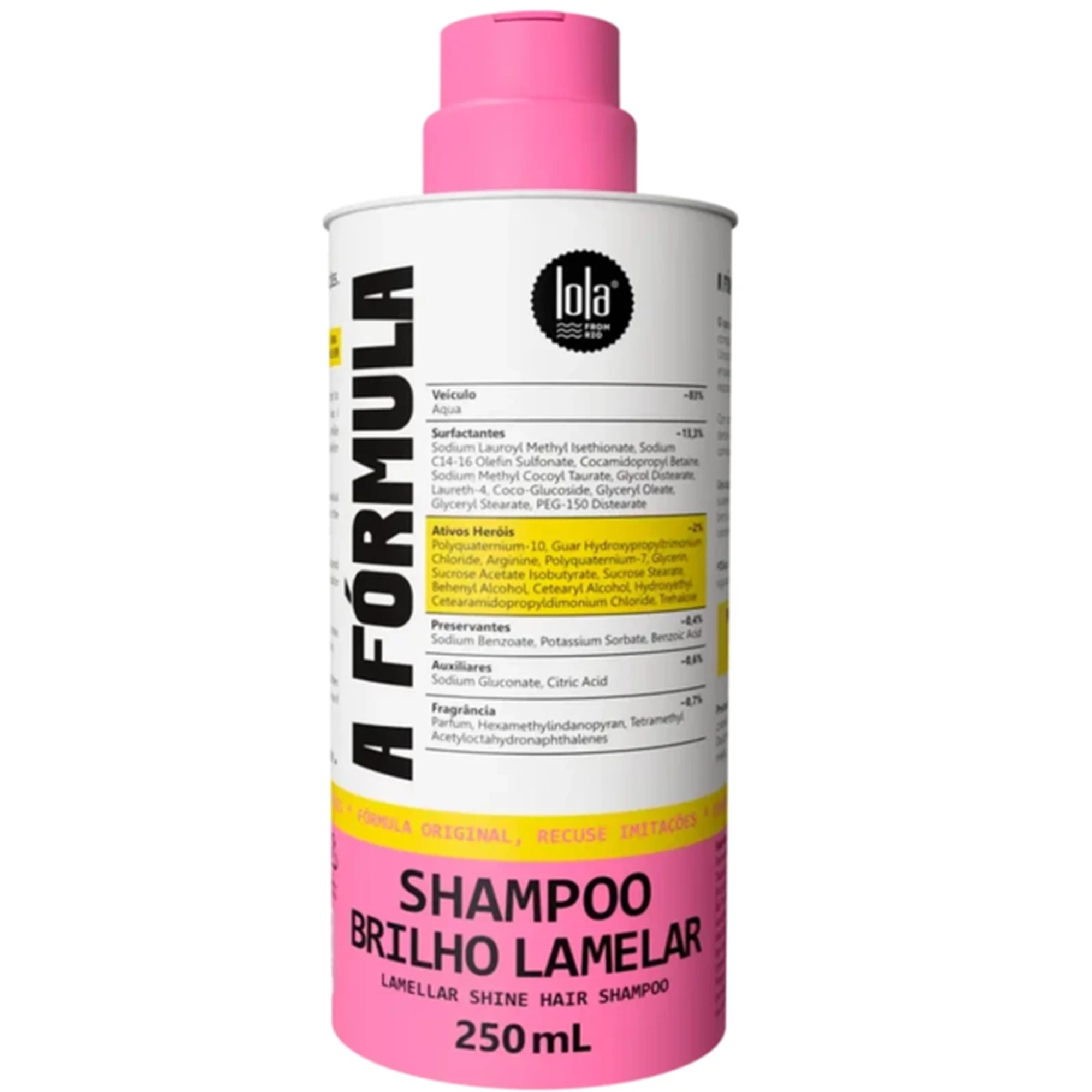 A Fórmula Shampoo Lamelar