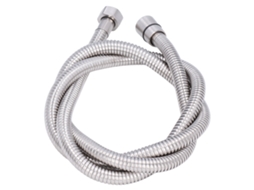 Mangueira de Chuveiro Aço Inox Resistente à Explosão 1,5m com G1/2 para Banheiro com S/MARCA