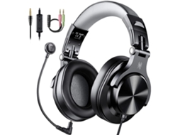 Fone De Ouvido Gamer Com Fio, Estilo Circumaural, Com Microfone Removível E Conector De 3,5 Mm.