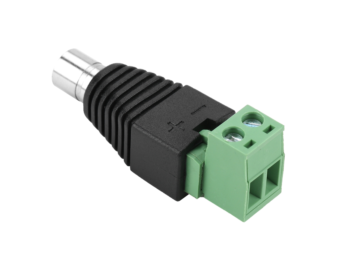 Laxiscreed Conector Dc Fêmea Para Câmeras Cctv E Conversão De Energia