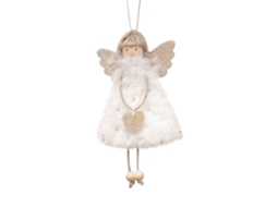 Decoração De Natal Laxiscreed Com Anjo E Pingente De Boneca Para Câmara Festiva