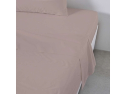 Conjunto Lençóis Microfibra 260x280cm Rosa KASA 1 un