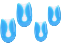 Ipetboom 2 Pares De Protetores Calcanhar Silicone, Suporte Acolchoado Para Tênis E Sapatilhas, Macios E Leves Para Maior