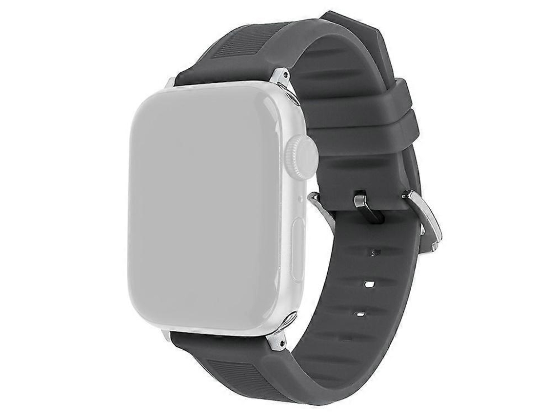 Pulseira De Silicone Ajustável Compatível Com Apple Watch Series 9, 8, 7, 41 Mm / 6, 5, 4 Se , Se (2023), Se 40 Mm / 3, 2, 1, 38 Mm Facpoet (2022)