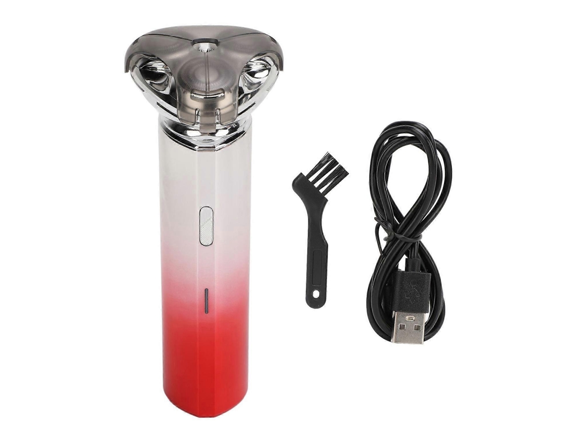 Barbeador Elétrico Masculino Com Cabeças Triplas E Carregamento Usb