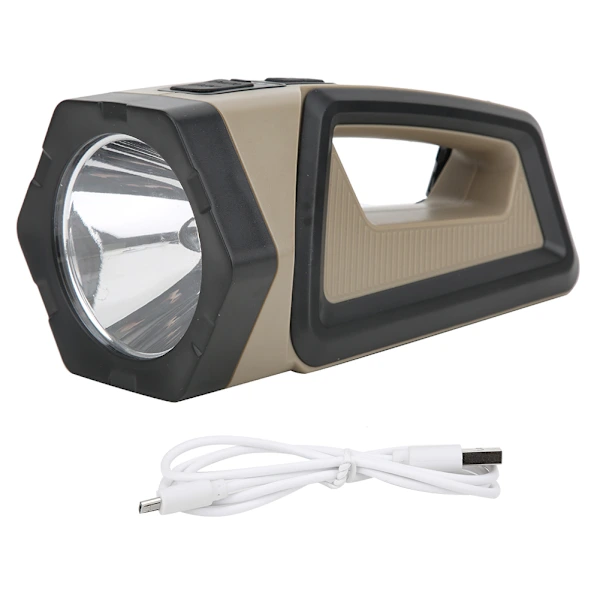 /ea/lanterna Portátil Recarregável Multifuncional Led Cob À Prova Dágua Com Luz Forte E Visor De Quantidade Elétrica Para Acampam Aquaforge