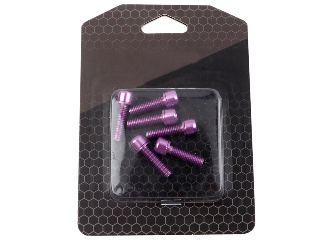 2026 tornillos Ultraligeros de Manillar Ti platados Tornillos de Tallos M5*18mm
