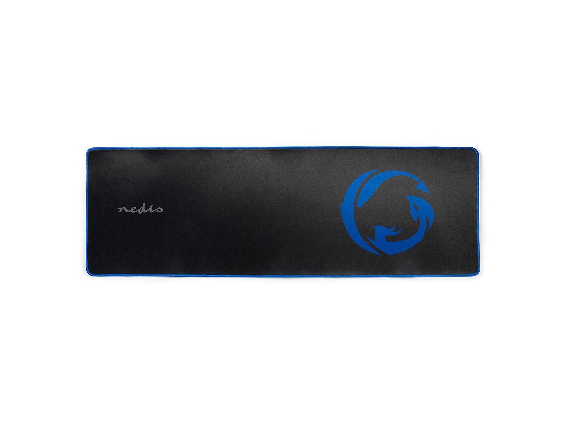 Nedis Gmpd300Bk Tapete de Rato Tapete Gaming Preto Azul