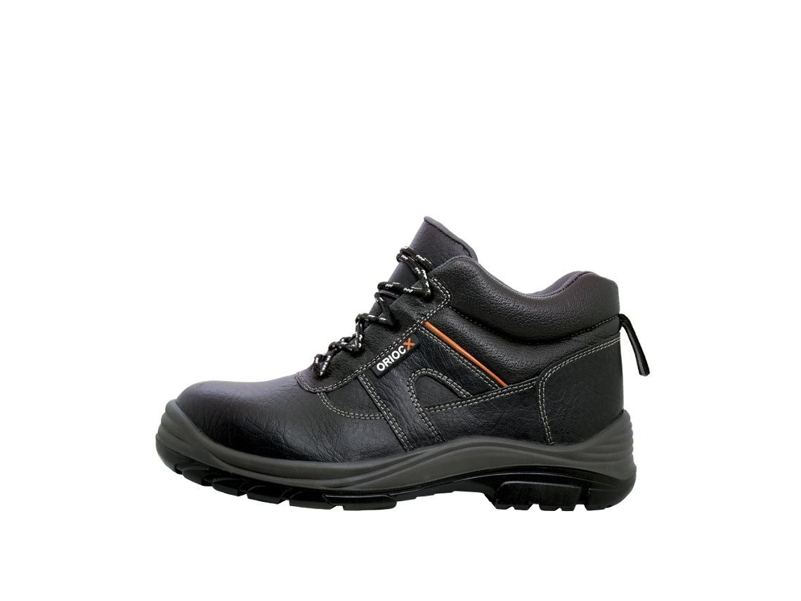 Bota de Segurança ORIOCX Cortijo S3 (Negra -Couro de grão -46)