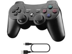 Comando Multiplataforma ENKERS Gamepad (Wireless - Preto)