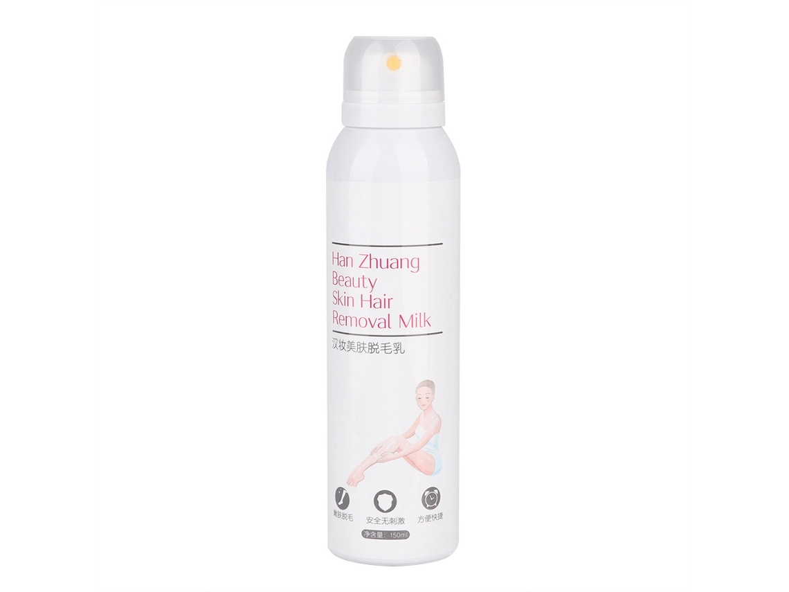 Spray Depilatório Sem Dor 150ml Mousse Depilatória Para Axilas Braços Pernas Corpo