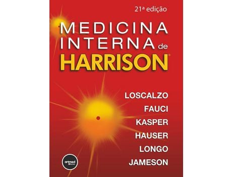 Livro Medicina Interna de Harrison – 2 Volumes de Joseph Loscalzo (Português - Capa Dura)
