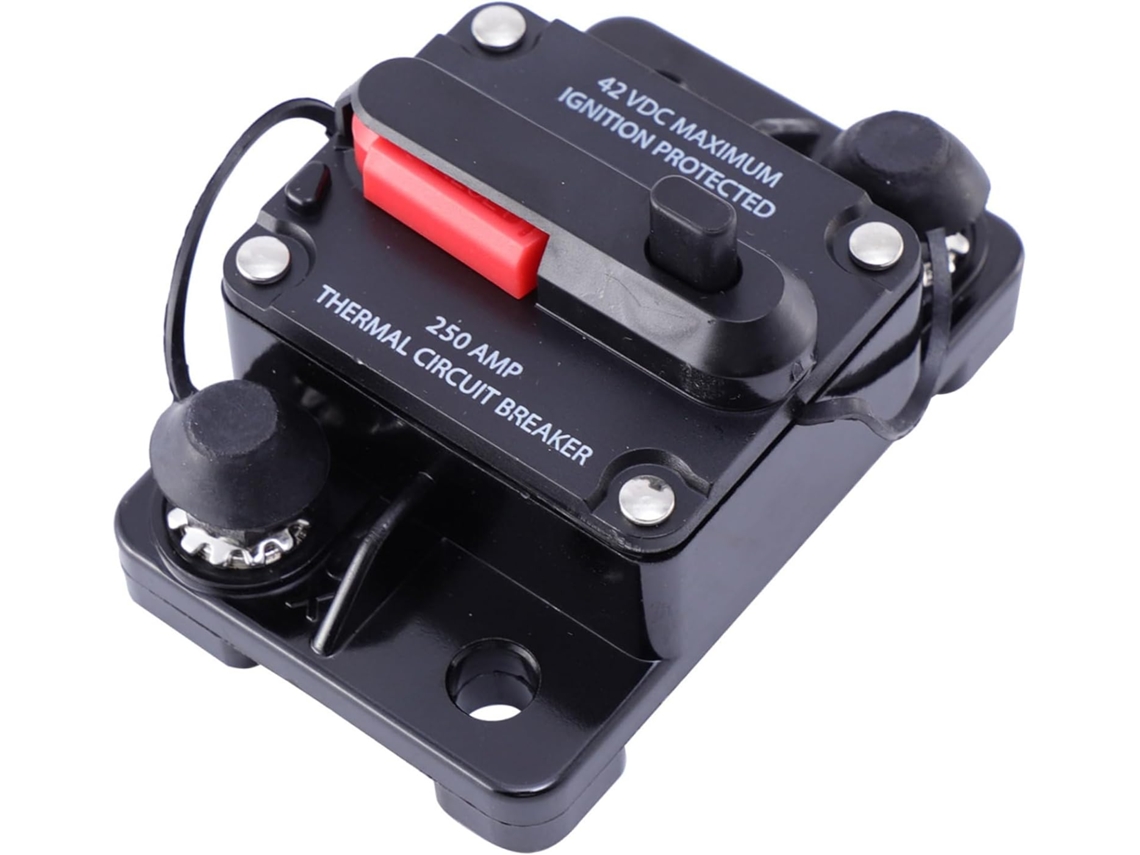 Disjuntor Auto-rearmável À Prova D'água De 250 A Para Amplificador De Áudio.