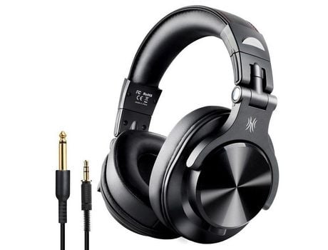 Auriculares ONEODIO A70 com Fio Preto