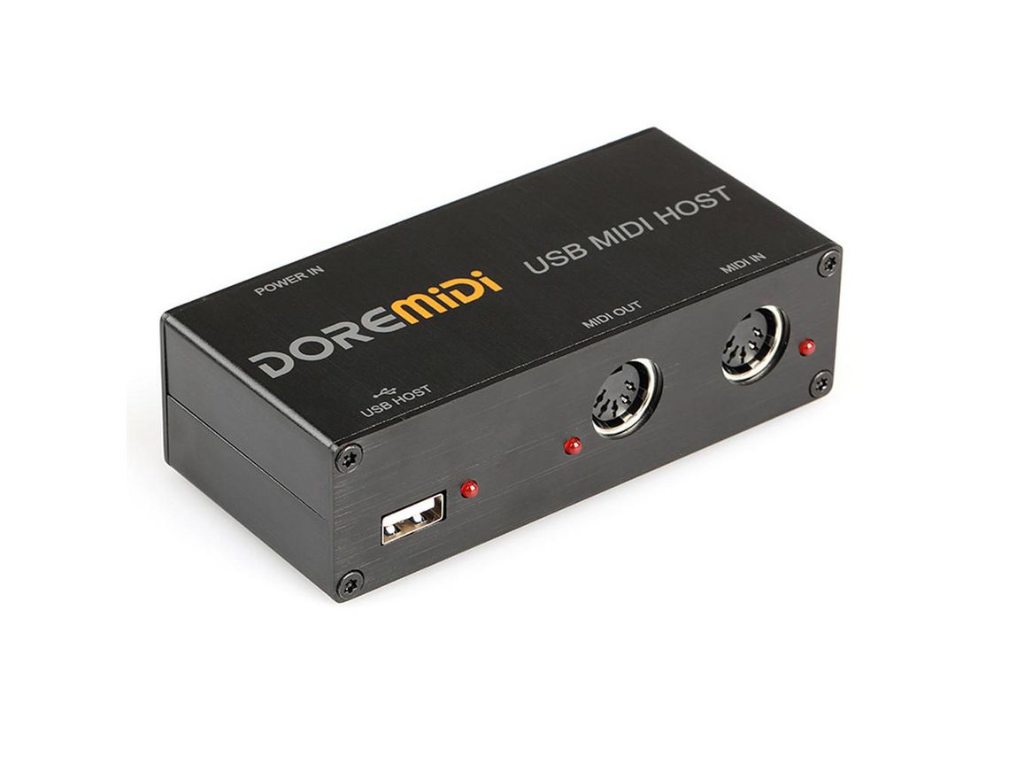 Usb para Midi Host Guitar Effector Sintetizador Midi Gerador Midi Dispositivos de Interface Equipamento de Instrumento Eletrônico