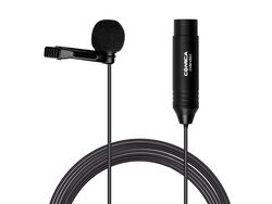 Comica Cvm-V02O Omnidirecional Lapela Lapela Microfone Condensador Mic 1.8M