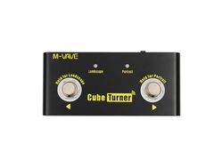 M-Vave Cube Turner Pedal de Viragem de Página Sem Fio Recarregável para Partituras Musicais Preto