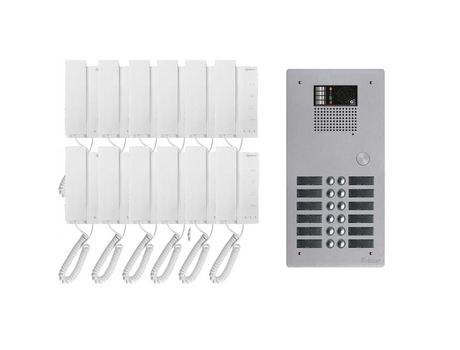 Kit Áudio Coletivo Bus 2 Fios G2P 12 Chamadas Gkag2P/212 GOLMAR