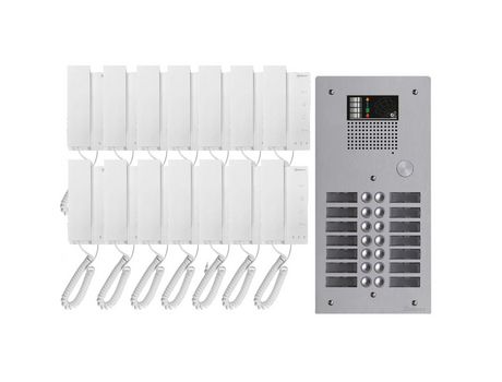 Kit Áudio Coletivo Bus 2 Fios G2P 14 Chamadas Gkag2P/214 GOLMAR