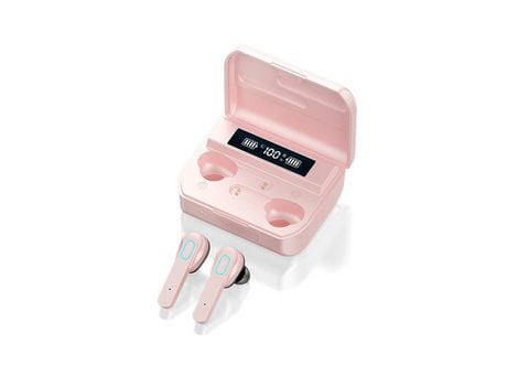 Auriculares Bluetooth True Wireless T33 In Ear Rosa DIDITALLAB
