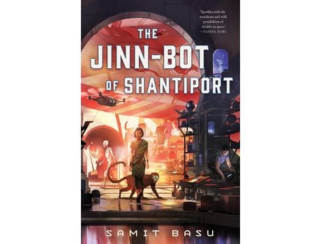 Livro The Jinn-Bot of Shantiport de Samit Basu ( Inglês )