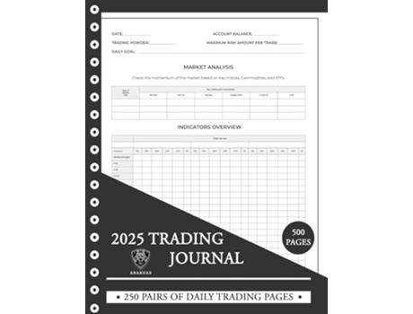 Livro THE DLTC MASTER TRADER JOURNAL de Danielle Dowie (Inglês)