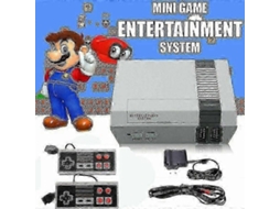Mini Console de Jogos Clássico Nes Integrado de 620 com 2 Controles Presente Retrô para Crianças 25 26 GOKOCO