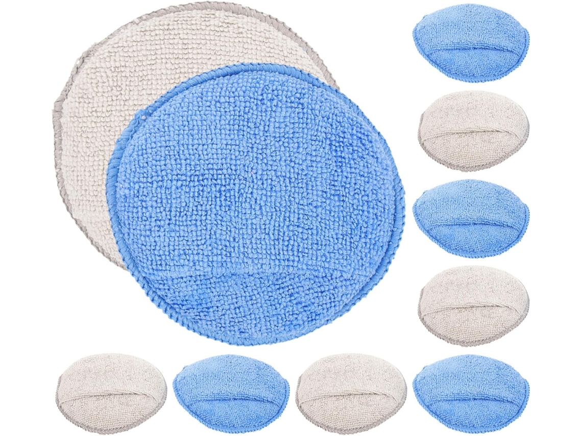 Conjunto De 10 Esponjas Microfibra Bolso Para Carro, Esponja Lavagem
