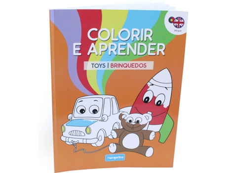 Colorir E Aprender - Toys / Brinquedos