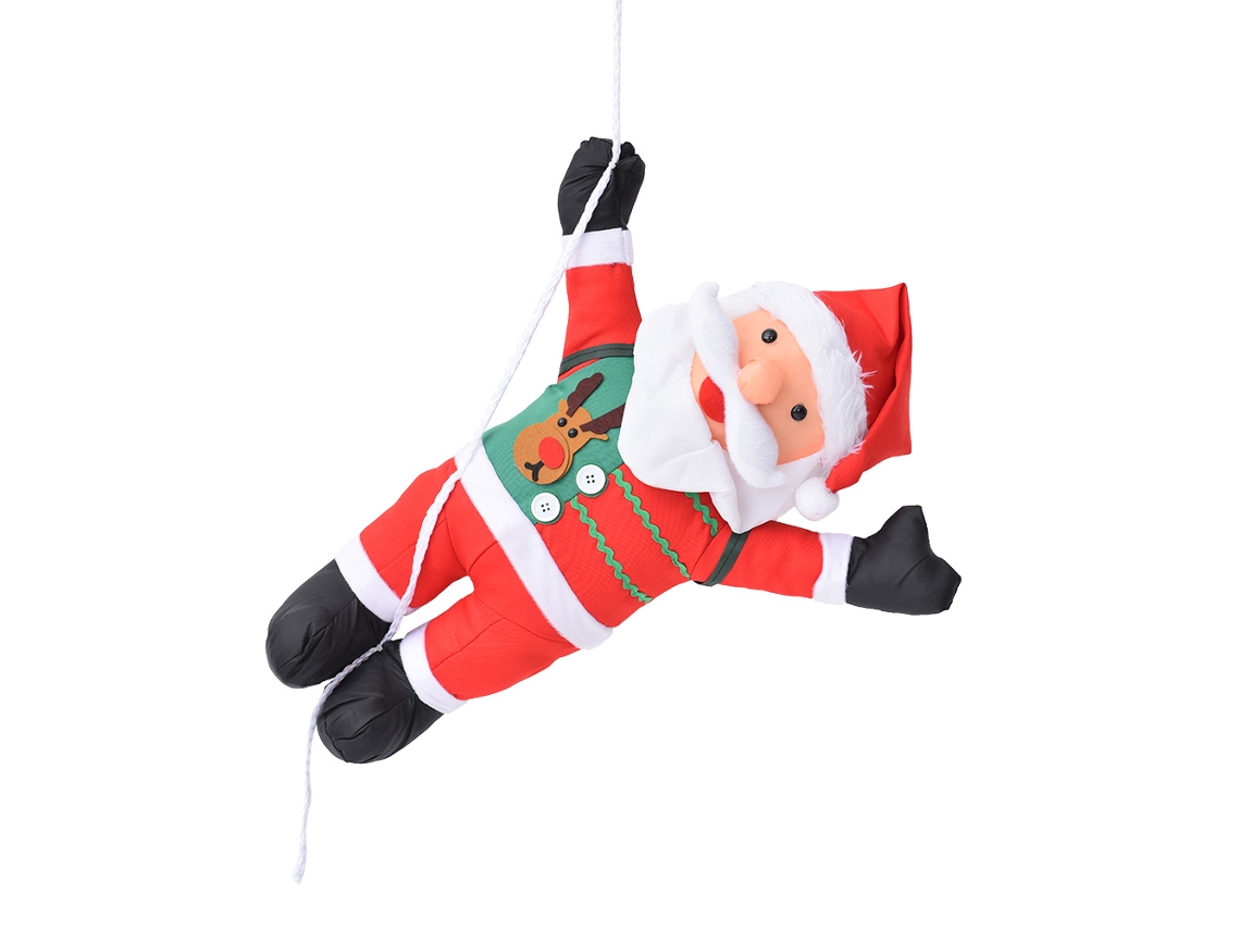 Laxiscreed Boneco De Natal Santa Claus De Lã Para Decorar E Pendurar Na Árvore Festiva