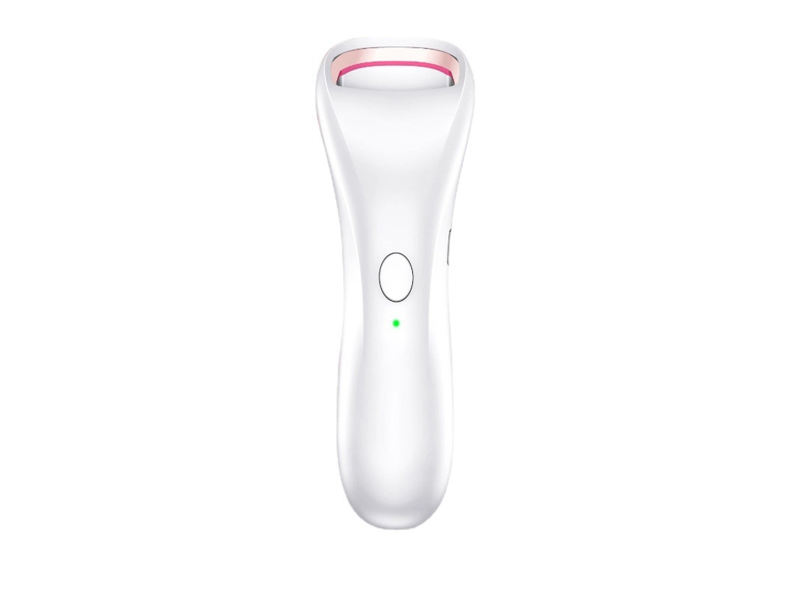 Curvador Pestanas Aquecido - Curvador Elétrico - Fixação Pestanas - Silicone/abs - Branco