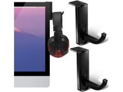 Hemobllo De Suporte Para Casque Áudio Fácil De Instalar Design Simples Lote De 5 Peças Em Plástico Noir Para
