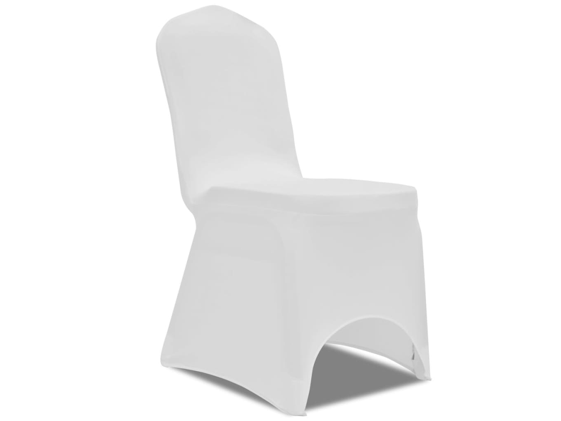 Chair Cover, Chair Covers Vidaxl Branco Tecido (n/a)