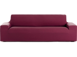 Capa de Sofá 3 Lugares EYSA Premium Bronx Tecido Multielástico (210 x 70 x 110 cm - Poliéster - Burdeos)