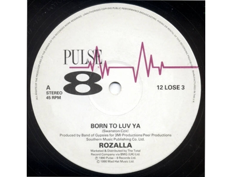 Vinil Born To Luv Ya Pulse-8 Records