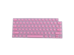 Capa De Teclado De Silicone Adequada Para Unhas Longas E Digitação Confortável