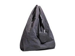 Sacola De Compras Dobrável Multiuso Em Nylon Com Lindo Padrão De Corações, Impermeável, Grande Capacidade, Compacta E Dobrável Para Uso Diário, M